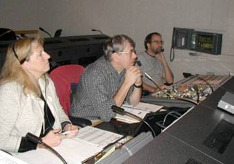 Masters in control room